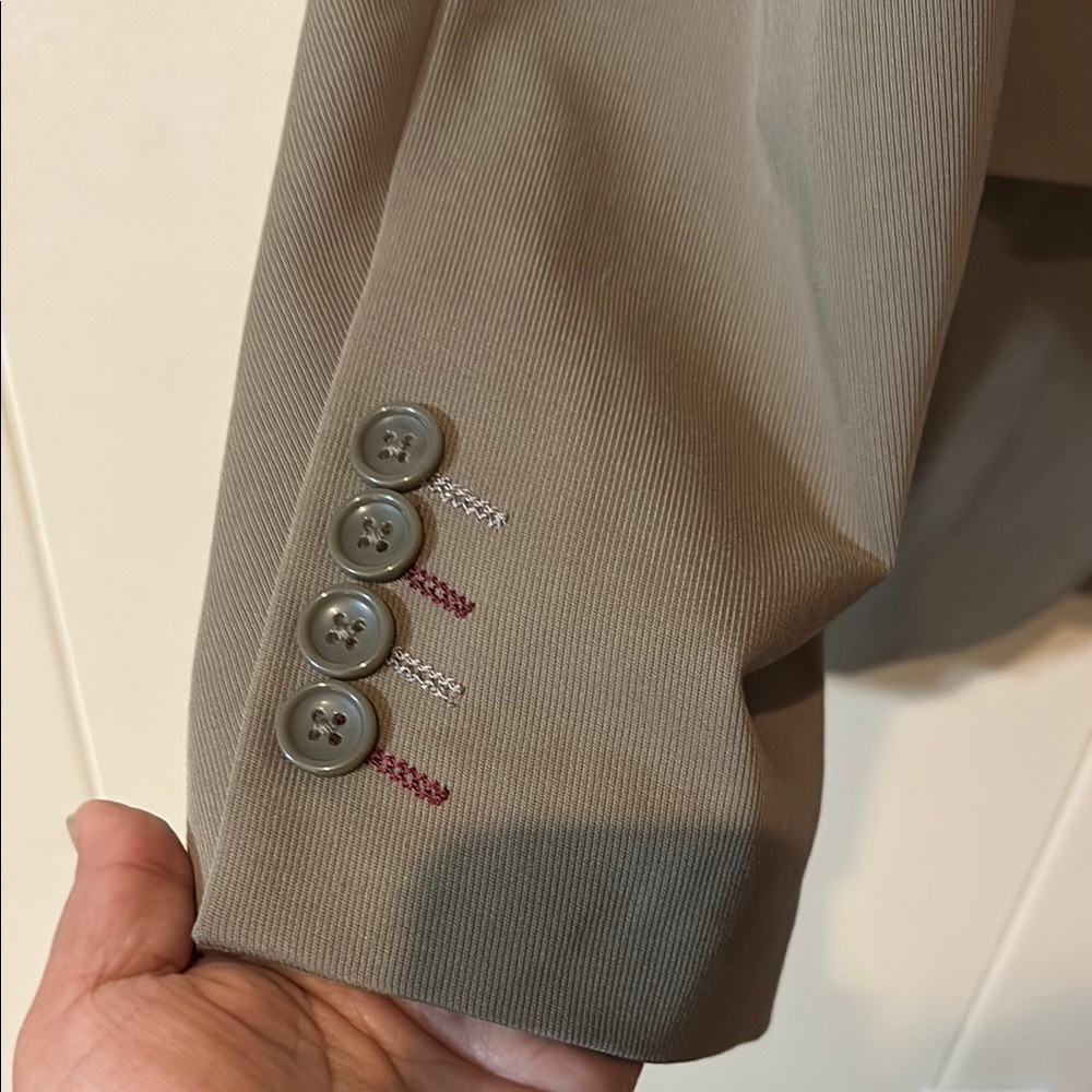 PJ Paul Jones Tan Sport Coat Versatile Blazer - Picture 3 of 7